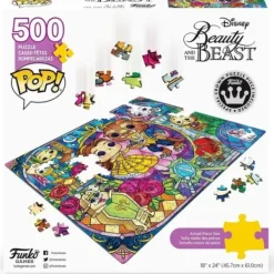 Funko Puzzles Enfants De 250 À 1000 Pièces< Pop - Puzzle 500 Pieces - La Belle Et La Bete