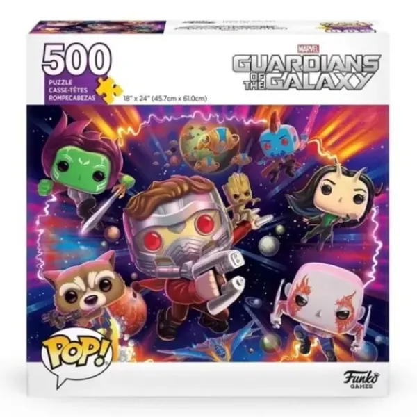 Funko Puzzles Enfants De 250 À 1000 Pièces< Pop - Puzzle 500 Pieces - Les Gardiens De La Galaxie