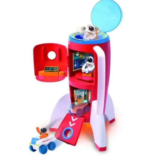 Buki Heros & Univers<Fusee Avec Figurines Astronaute