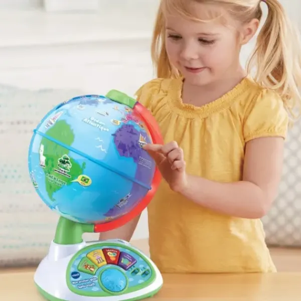 VTech Découvrir Le Monde<Globe Interactif Et Lumineux - Lumi Touch