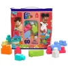 Mega Bloks 1Er Age<Grand Sac De Construction 60 Briques - Rose