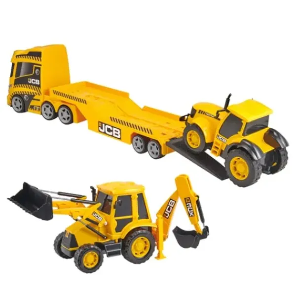 Motor & Co R/C Véhicules De Chantier Et Tracteurs<Grue De Chantier Telecommandee 120 Cm Avec 2 Véhicules