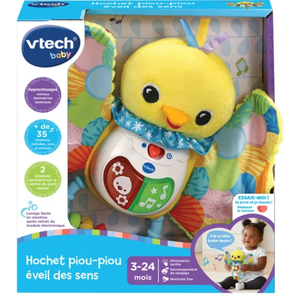 VTech Hochets, Anneaux De Dentition<Hochet Piou Piou Eveil Des Sens