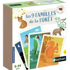 Diset Découverte De La Nature<Jeu De 9 Familles Foret