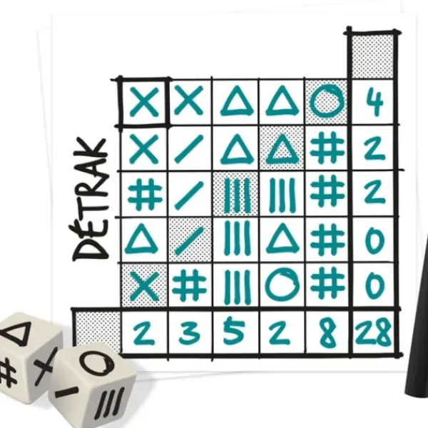 Gigamic Jeux De Stratégie<Jeu De Des Detrak