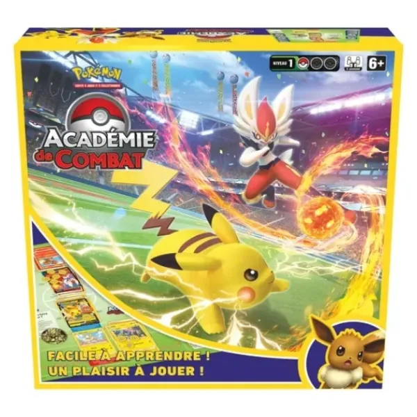 Asmodée Jeux De Stratégie<Jeu D'Initiation Pokemon Academie De Combat