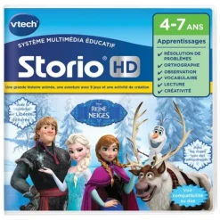 VTech Tablettes Et Téléphones<Jeu Storio Hd Reine Des Neiges