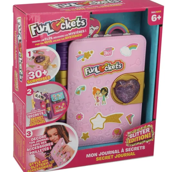 Funlockets Bagages Et Papeterie<Journal A Secrets Paillete