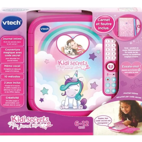 VTech Journal Intime<Journal Intime Magique Kidisecrets