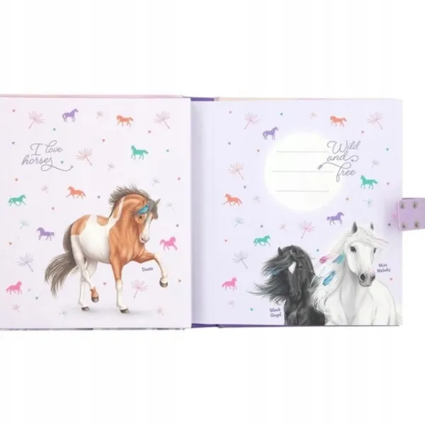 Top Model Bagages Et Papeterie<Journal Intime Miss Melody Avec Code