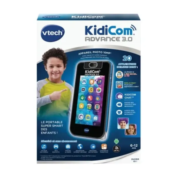 VTech Ordinateurs Et Jeux Interactifs<Kidicom Advance 3.0 Noir