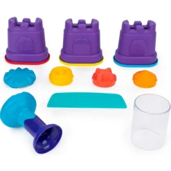 Spin Master Mosaïque, Sable Et Paillettes<Kinetic Sand - Coffret Arc-En-Ciel - Sable Magique A Modeler