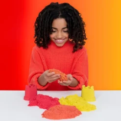 Spin Master Mosaïque, Sable Et Paillettes<Kinetic Sand - Coffret Arc-En-Ciel - Sable Magique A Modeler