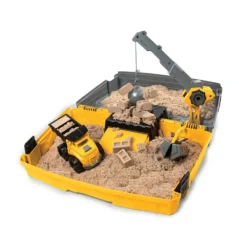 Spin Master Mosaïque, Sable Et Paillettes<Kinetic Sand - Mallette De Construction - Sable Magique A Modeler