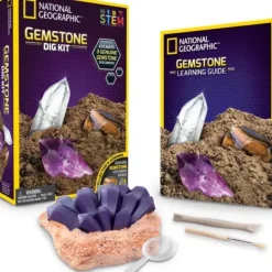 Bandai Jouets Stem<Kit De Fouille Pierres Precieuses National Geographic