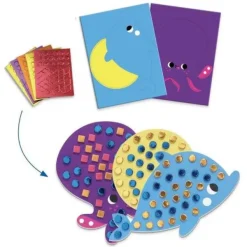 Djeco Découpage, Collage, Pliage<La Mer Et Ses Plaisir - Coffret Multi-Activités Creatives