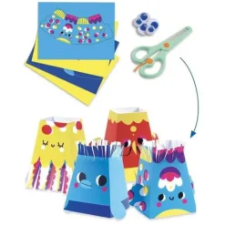 Djeco Découpage, Collage, Pliage<La Mer Et Ses Plaisir - Coffret Multi-Activités Creatives