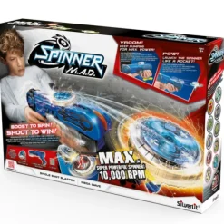 Spinner Mad Jeux De Récréation<Lanceur De Toupies - - Single Blaster - 1 Pistolet + 1 Toupie