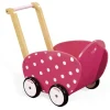 Janod Poussettes Poupons<Landau Framboisine En Bois