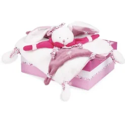 Doudou Et Compagnie Doudous<Lapin Cerise Doudou 27 Cm