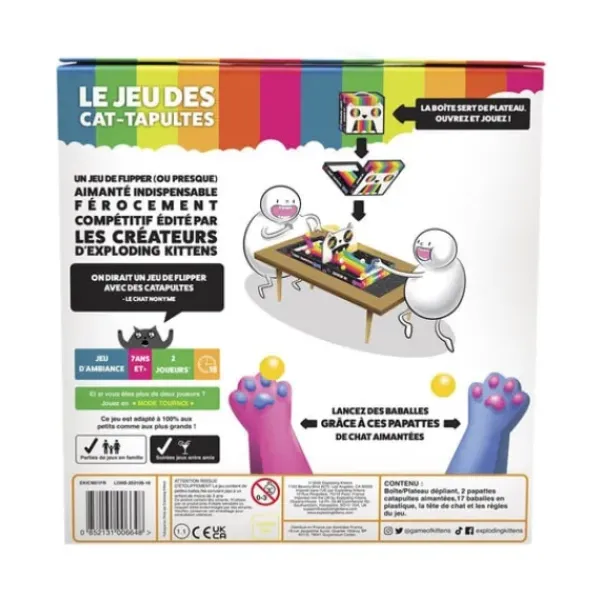 Asmodée Jeux De Voyage<Le Jeu Des Cat-Tapultes - Exploding Kittens