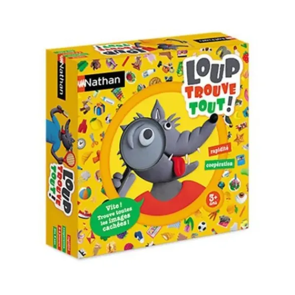 Nathan Jeux Jeux D'Ambiance<Le Loup Trouve Tout !
