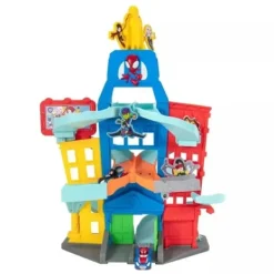 Jazwares Heros & Univers<Le Qg De Spidey Et Ses Deux Véhicules - Spidey And His Amazing Friends