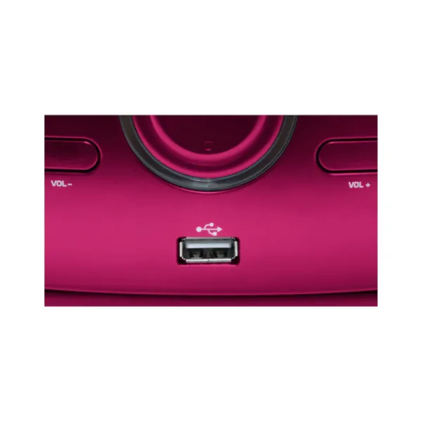 Bigben Enceintes Bluetooth Et Casques Audio<Lecteur Cd/Usb Portable Lumineux Rose