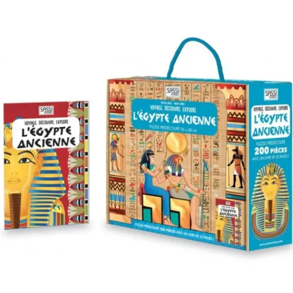 Sassi Junior Découvrir Le Monde<L'Egypte Ancienne 2D - Voyage, Découvre, Explore