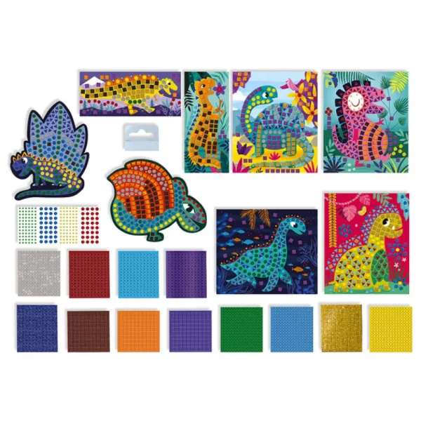 Janod Mosaïque, Sable Et Paillettes<Les Ateliers Du Calme - Mosaiques Dinosaures