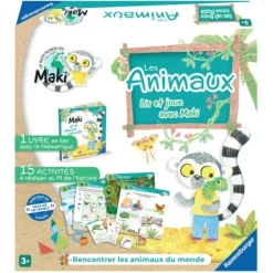 Ravensburger Découvrir Le Monde<Lis Et Joue Avec Maki - Les Animaux