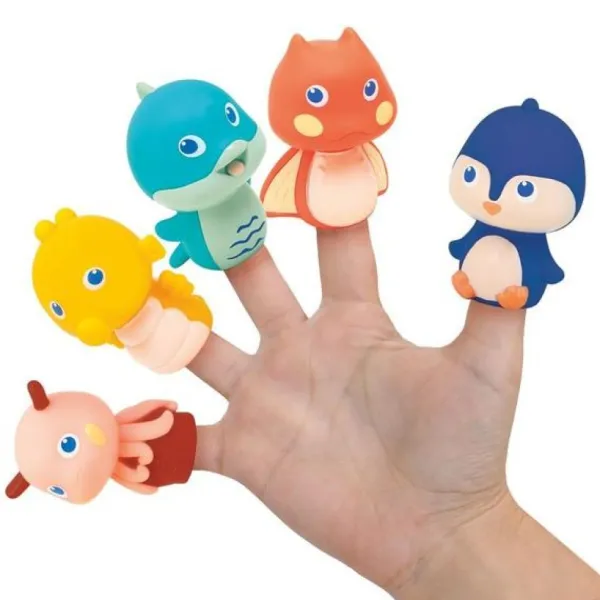 Ludi Jouets Pour Le Bain<Livre De Bain Avec 5 Marionnettes
