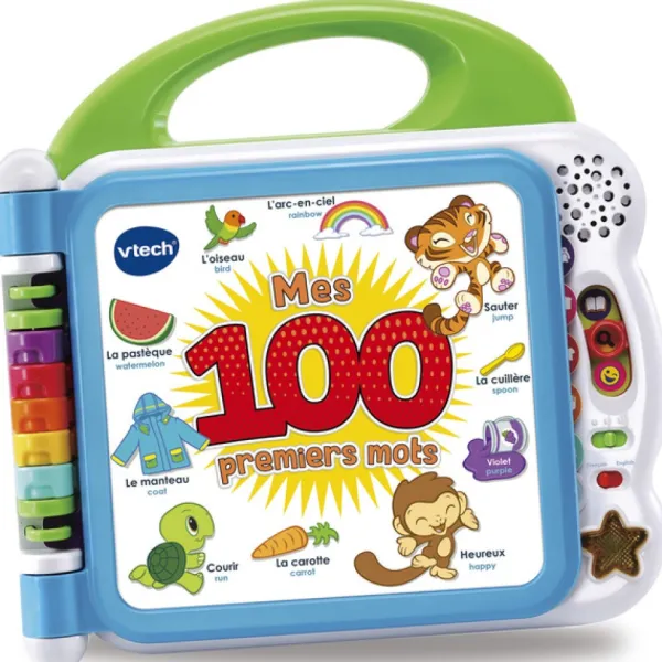 VTech Activités D'éveil<Livre Interactif - Mon Premier Imagier Electronique Bilingue