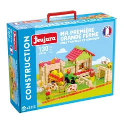 Jeujura Planchettes Et Construction En Bois<Ma Premiere Grande Ferme En Bois 130 Pieces