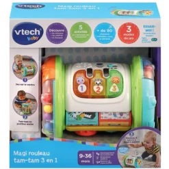 VTech Activités D'éveil<Magi Rouleau Tam-Tam 3 En 1