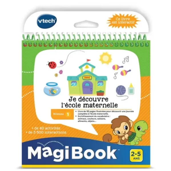 VTech Premiers Apprentissages<Magibook - Je Découvre L'Ecole Maternelle