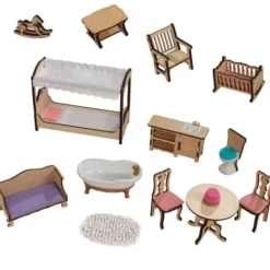 KidKraft Maisons De Poupee<Maison De Poupee En Bois Charlotte