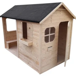 LG Distribution Cabanes Et Maisonnettes<Maison En Bois Avec Patio