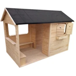 LG Distribution Cabanes Et Maisonnettes<Maison En Bois Avec Patio