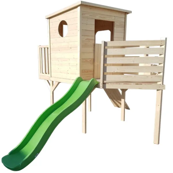 LG Distribution Cabanes Et Maisonnettes<Maison En Bois Bateau Avec Toboggan
