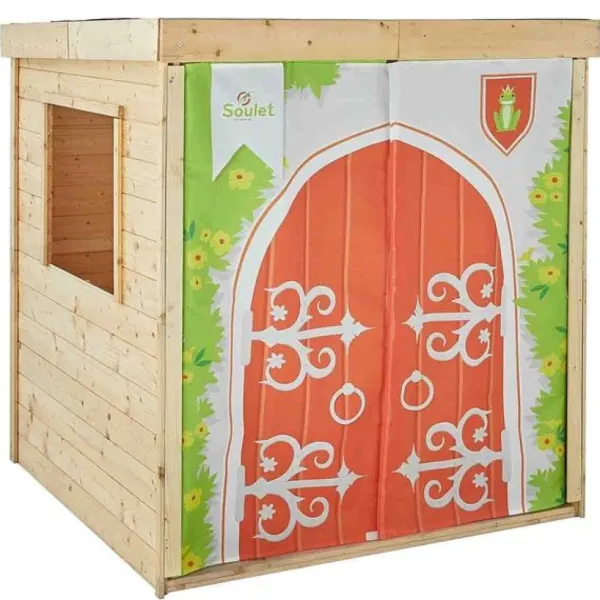 Soulet Cabanes Et Maisonnettes<Maison En Bois Et Tissu Princesse