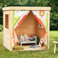Soulet Cabanes Et Maisonnettes<Maison En Bois Et Tissu Princesse