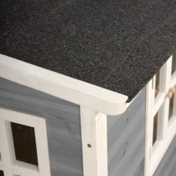 Exit Toys Cabanes Et Maisonnettes<Maison En Bois Loft 150 Grise