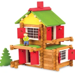 Jeujura Planchettes Et Construction En Bois<Maison Forestiere En Bois 135 Pieces