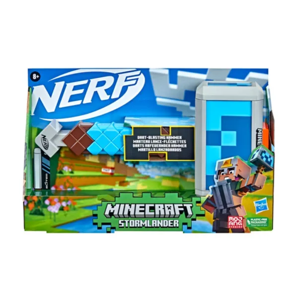 Nerf Nerf Et Jeux De Tirs<Marteau Lance-Flechettes Stormlander - Minecraft