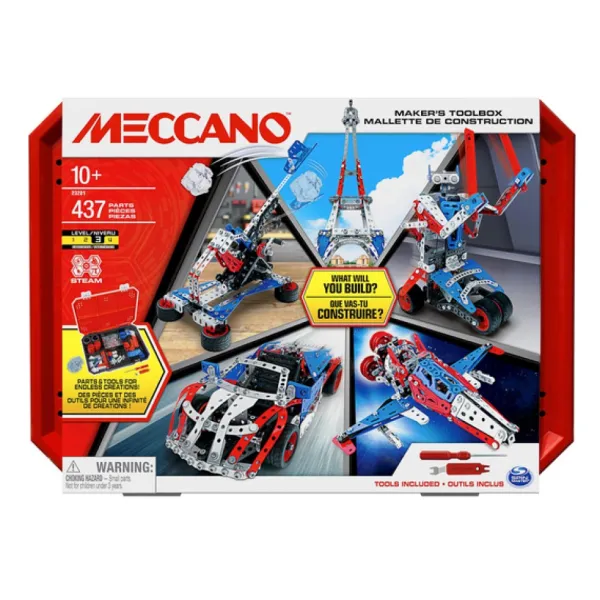 Meccano Meccano, Engrenages< - Mallette De Construction
