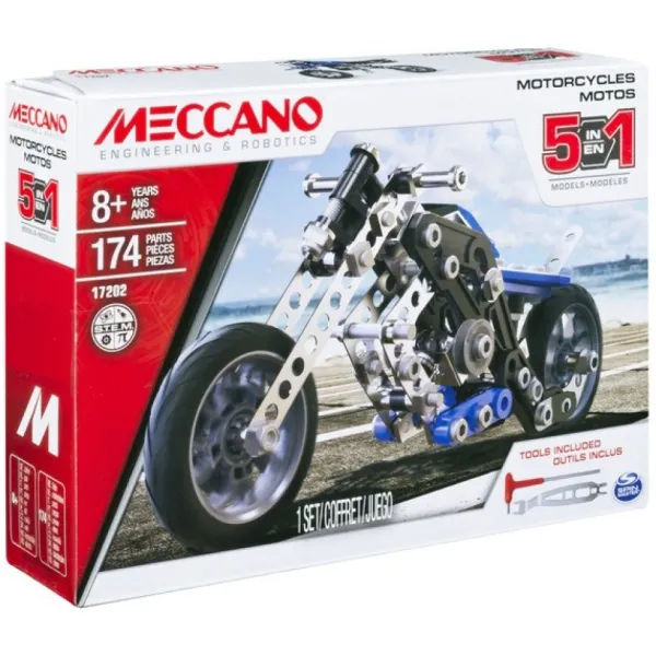 Meccano Meccano, Engrenages< - Moto 5 Modeles