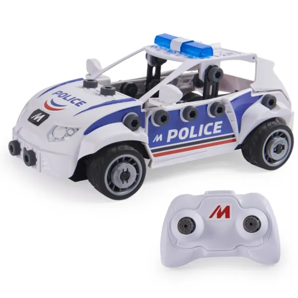 Meccano Meccano, Engrenages< Junior - Ma Voiture De Police Radiocommandee
