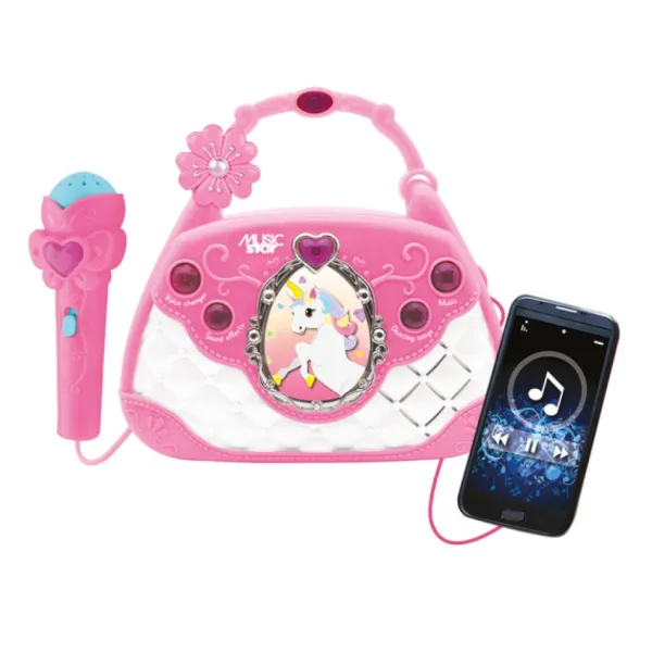 Music Star Micros Et Karaoké<Micro Karaoké Sac Glam Licorne