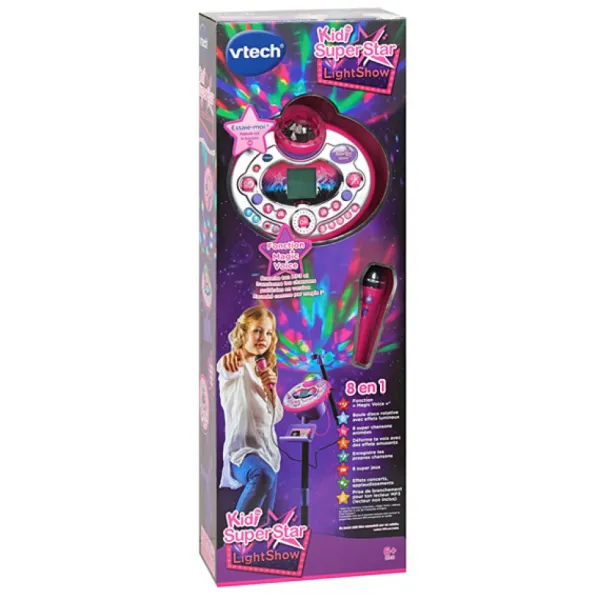 VTech Micros Et Karaoké<Micro Kidi Superstar Lightshow Rose